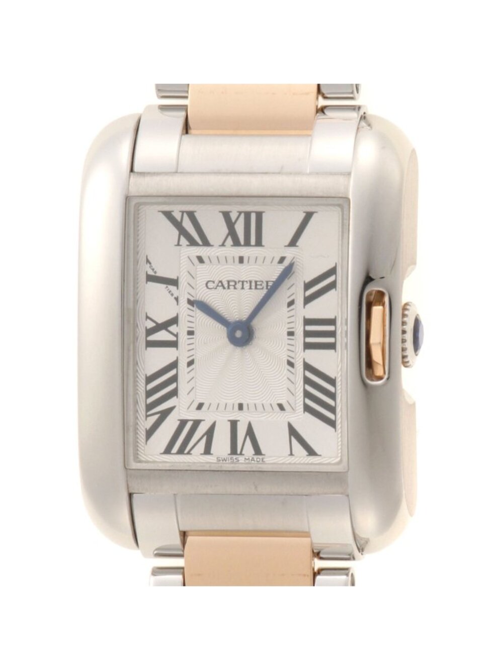 Cartier Tank Anglaise SM Silver Dial